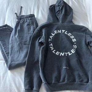 Talentless sweat suit
